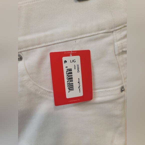 Spanx Straight Leg Jeans Size Large Petite New NWT - Picture 5 of 9